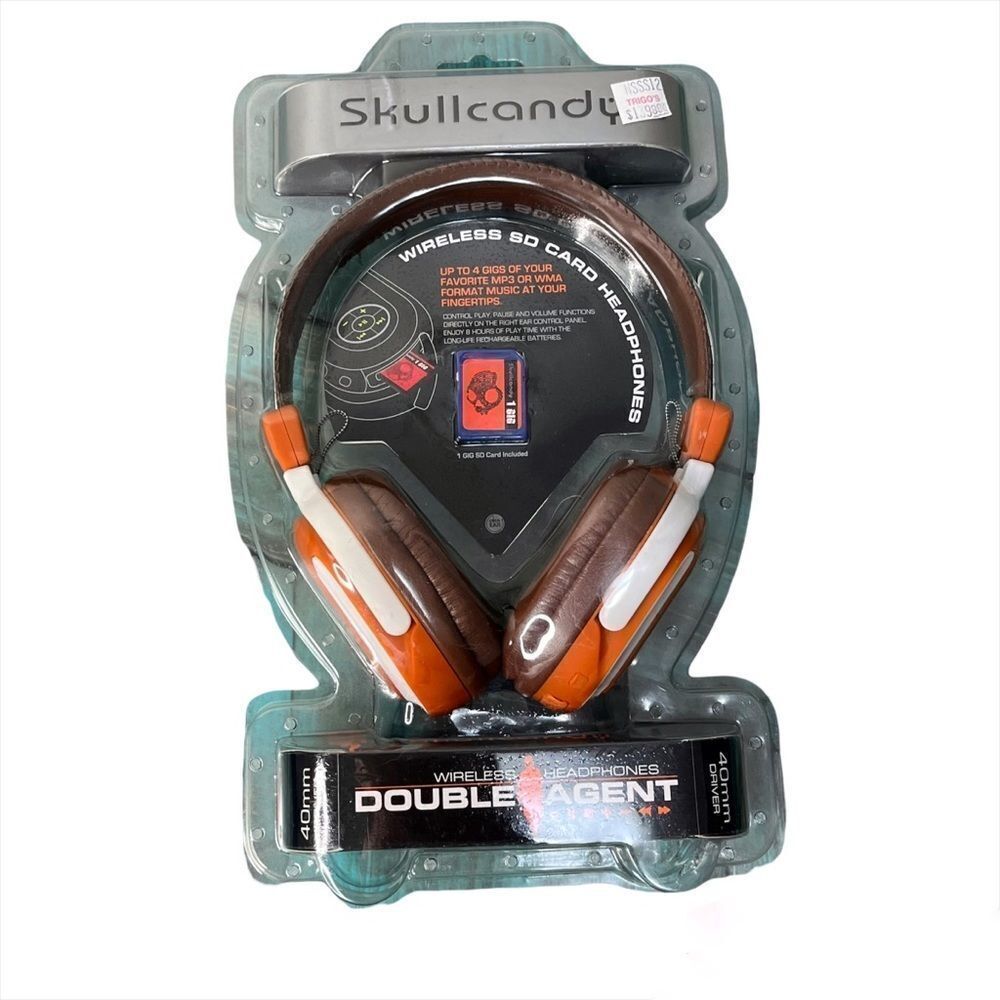 Sealed Skullcandy Wireless Headphones Double Agent